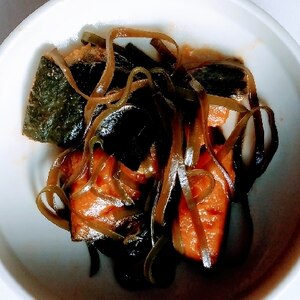 昆布がおいしい☆かぼちゃと切り昆布の煮物